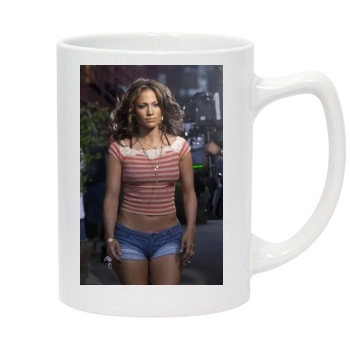 Jennifer Lopez 14oz White Statesman Mug