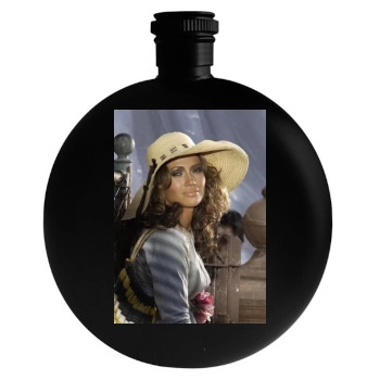 Jennifer Lopez Round Flask