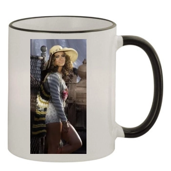 Jennifer Lopez 11oz Colored Rim & Handle Mug