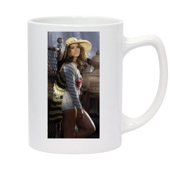 Jennifer Lopez 14oz White Statesman Mug