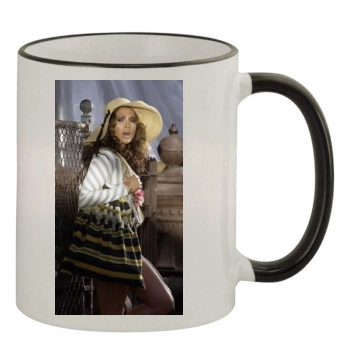 Jennifer Lopez 11oz Colored Rim & Handle Mug