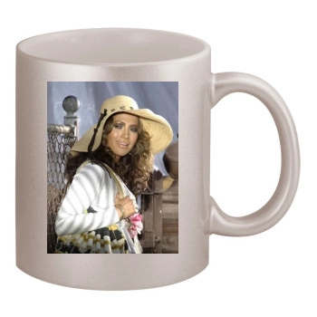 Jennifer Lopez 11oz Metallic Silver Mug