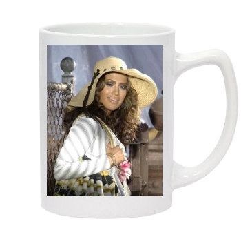 Jennifer Lopez 14oz White Statesman Mug