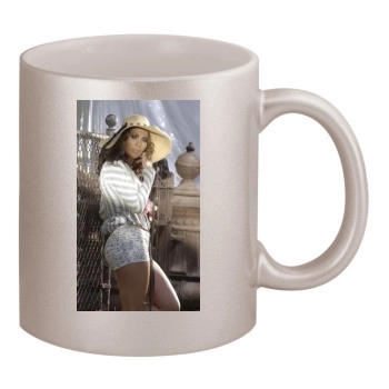 Jennifer Lopez 11oz Metallic Silver Mug