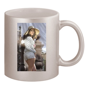 Jennifer Lopez 11oz Metallic Silver Mug