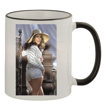 Jennifer Lopez 11oz Colored Rim & Handle Mug