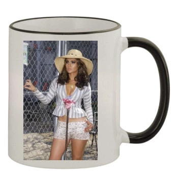 Jennifer Lopez 11oz Colored Rim & Handle Mug