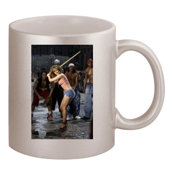 Jennifer Lopez 11oz Metallic Silver Mug