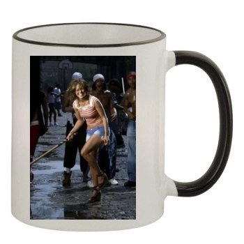 Jennifer Lopez 11oz Colored Rim & Handle Mug