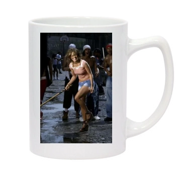 Jennifer Lopez 14oz White Statesman Mug