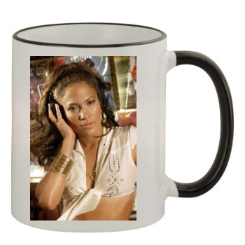 Jennifer Lopez 11oz Colored Rim & Handle Mug