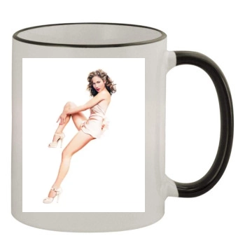 Jennifer Lopez 11oz Colored Rim & Handle Mug