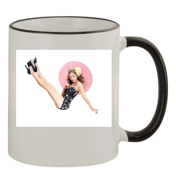 Jennifer Lopez 11oz Colored Rim & Handle Mug