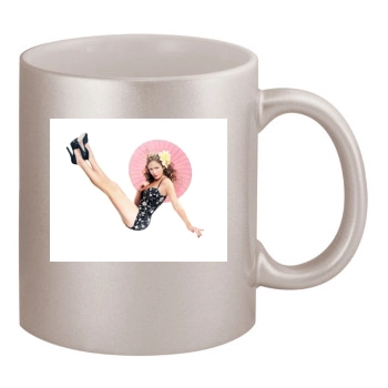 Jennifer Lopez 11oz Metallic Silver Mug