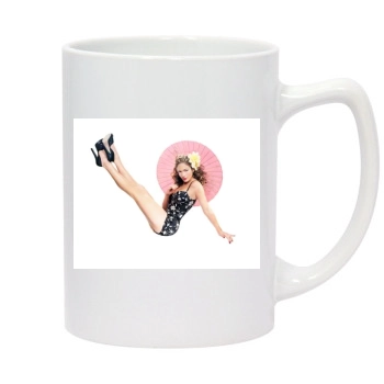 Jennifer Lopez 14oz White Statesman Mug