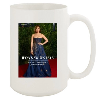 Jennifer Lopez 15oz White Mug