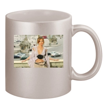 Jennifer Lopez 11oz Metallic Silver Mug