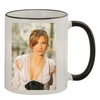 Jennifer Lopez 11oz Colored Rim & Handle Mug