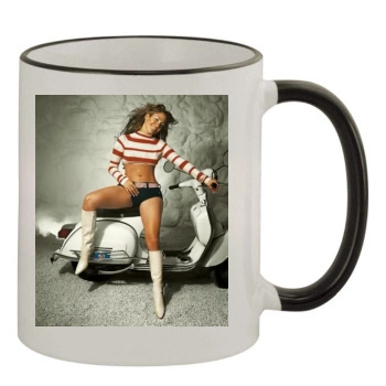 Jennifer Lopez 11oz Colored Rim & Handle Mug