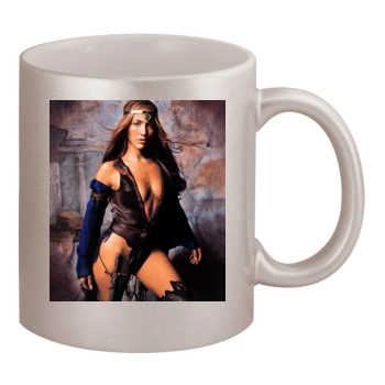 Jennifer Lopez 11oz Metallic Silver Mug