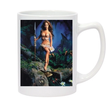 Jennifer Lopez 14oz White Statesman Mug