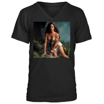 Jennifer Lopez Men's V-Neck T-Shirt