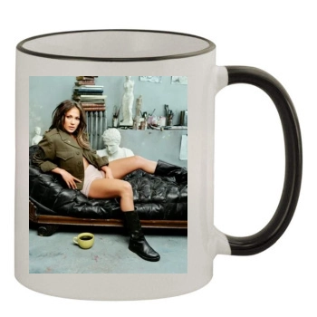 Jennifer Lopez 11oz Colored Rim & Handle Mug