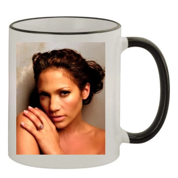 Jennifer Lopez 11oz Colored Rim & Handle Mug