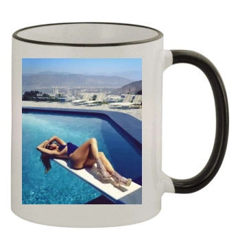 Jennifer Lopez 11oz Colored Rim & Handle Mug