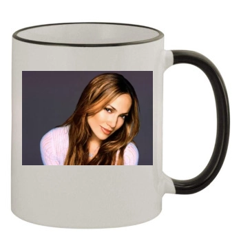 Jennifer Lopez 11oz Colored Rim & Handle Mug