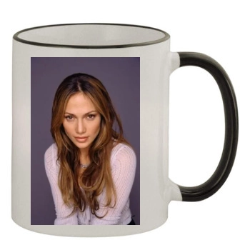 Jennifer Lopez 11oz Colored Rim & Handle Mug