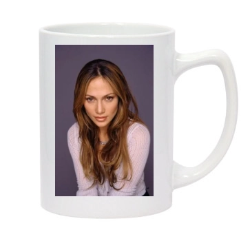 Jennifer Lopez 14oz White Statesman Mug