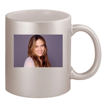 Jennifer Lopez 11oz Metallic Silver Mug