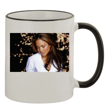 Jennifer Lopez 11oz Colored Rim & Handle Mug