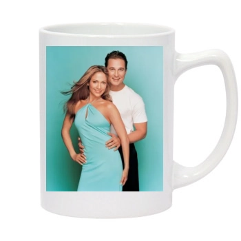 Jennifer Lopez 14oz White Statesman Mug