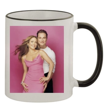 Jennifer Lopez 11oz Colored Rim & Handle Mug