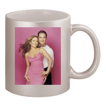 Jennifer Lopez 11oz Metallic Silver Mug