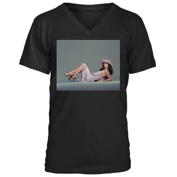 Jennifer Lopez Men's V-Neck T-Shirt