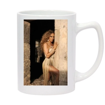 Jennifer Lopez 14oz White Statesman Mug