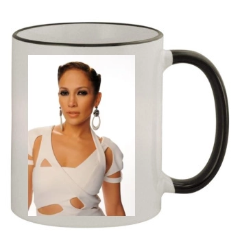 Jennifer Lopez 11oz Colored Rim & Handle Mug