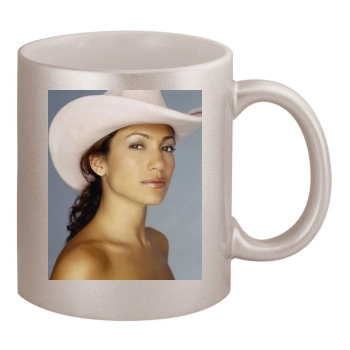 Jennifer Lopez 11oz Metallic Silver Mug