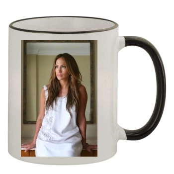 Jennifer Lopez 11oz Colored Rim & Handle Mug