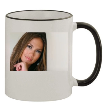 Jennifer Lopez 11oz Colored Rim & Handle Mug