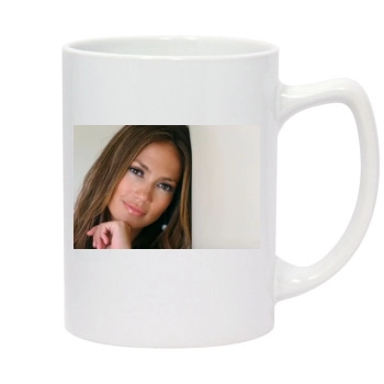 Jennifer Lopez 14oz White Statesman Mug