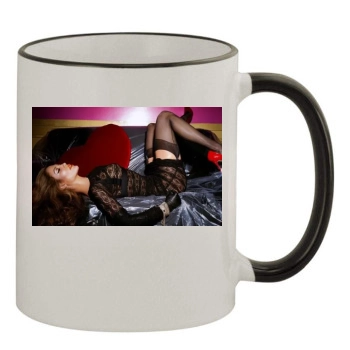 Jennifer Lopez 11oz Colored Rim & Handle Mug