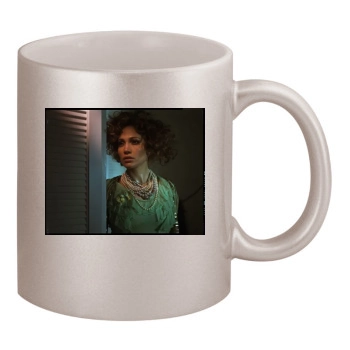 Jennifer Lopez 11oz Metallic Silver Mug