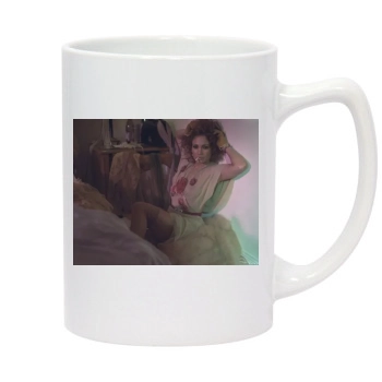 Jennifer Lopez 14oz White Statesman Mug