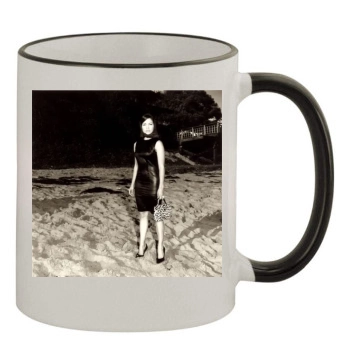 Jennifer Lopez 11oz Colored Rim & Handle Mug