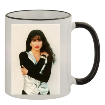 Jennifer Lopez 11oz Colored Rim & Handle Mug