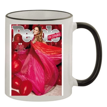 Jennifer Lopez 11oz Colored Rim & Handle Mug